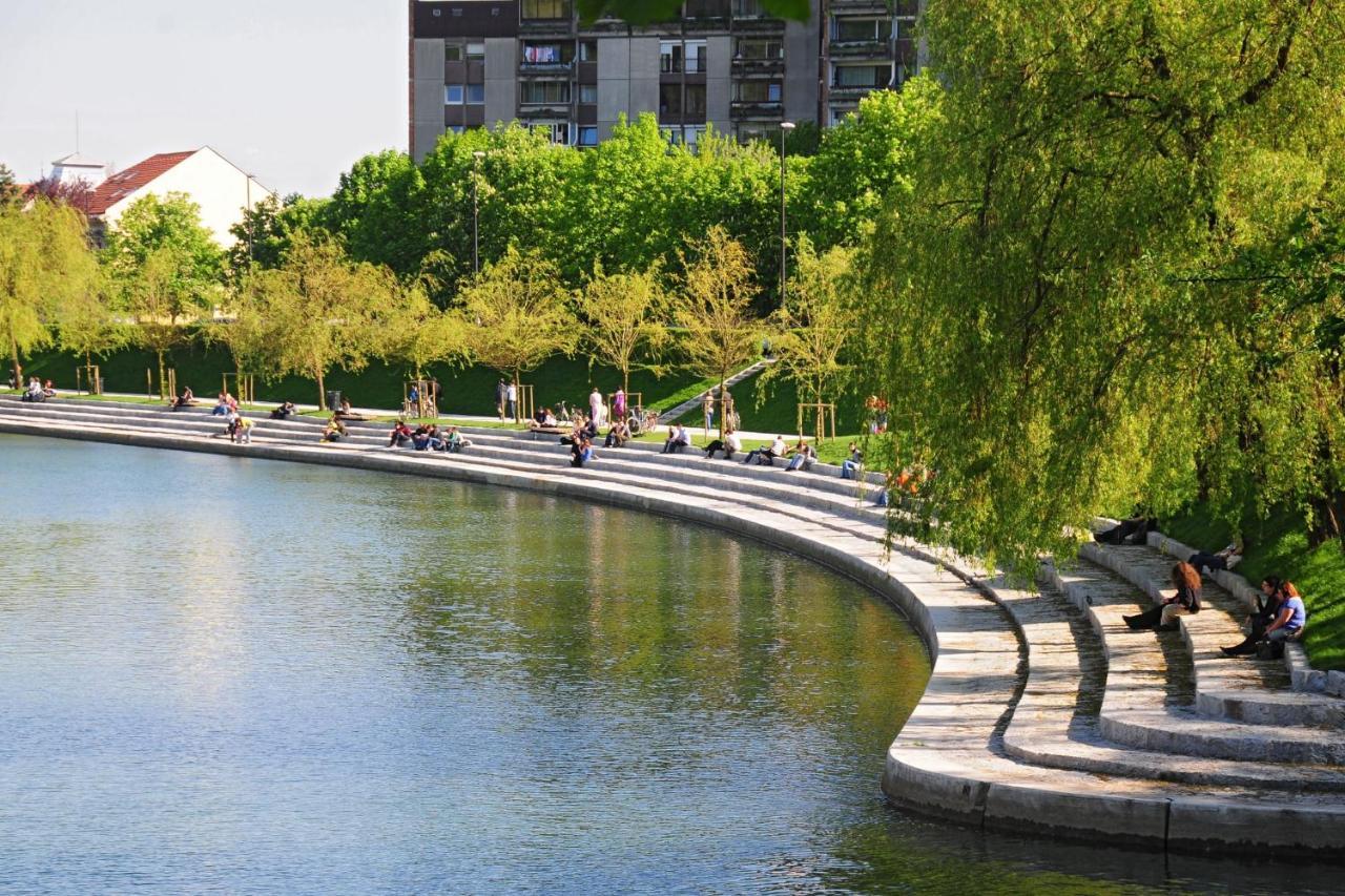 Апартаменты Riverside Ljubljanica With Private Parking Любляна Экстерьер фото